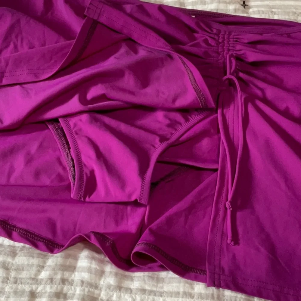 Profile By Gottex Magenta Swim Skirt 16 - Picture 2 of 6